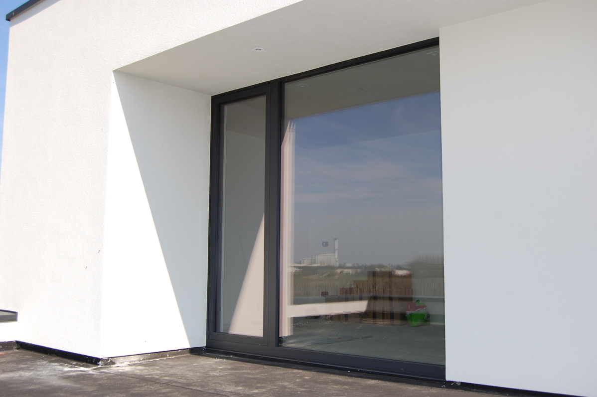  Portes et fenêtres - Aluminium - Réalisation Waregem  4