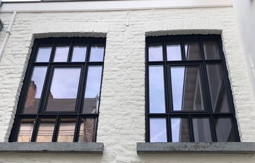 Aluminium steelllook ramen en deuren in Gent